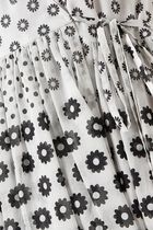 Printed Cotton Wrap Dress