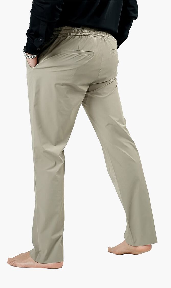 ANGELO KAHEL TROUSERS DARK BEIGE PNT 6081
