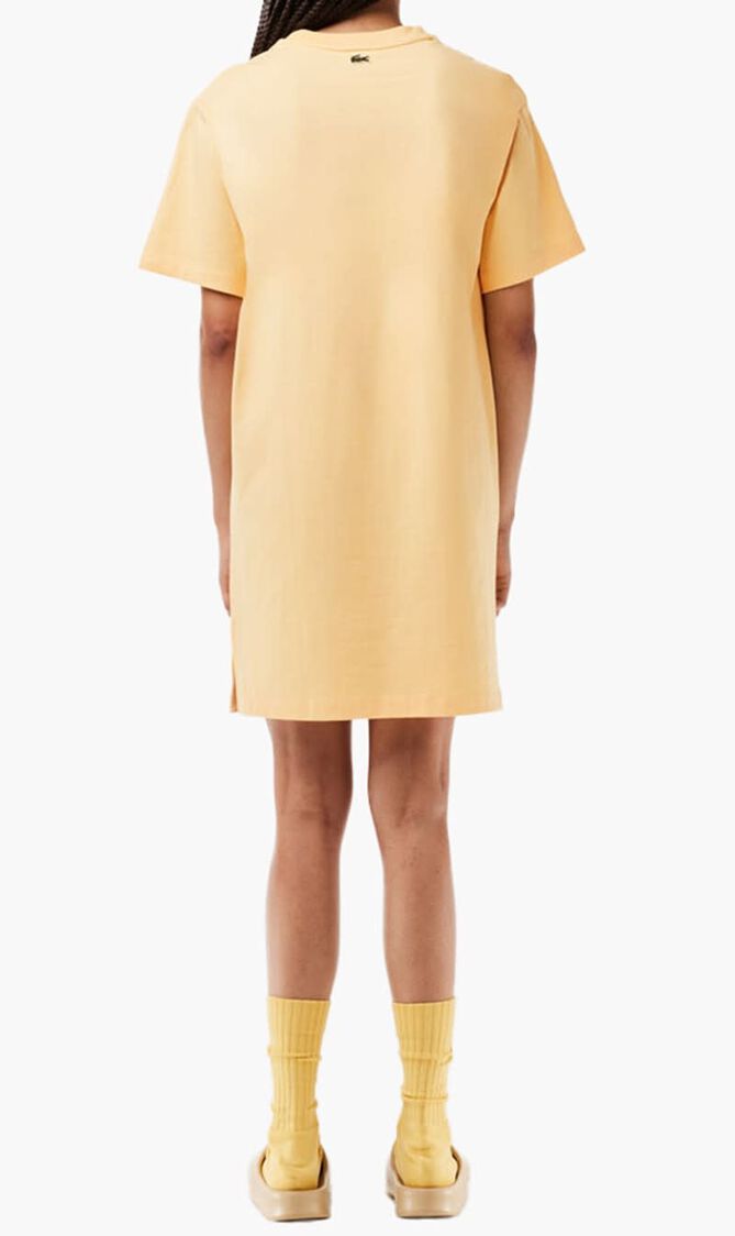 Oversized Short Sleeved Jersey Dress