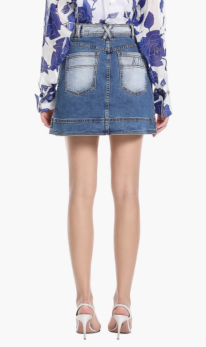 EMBRACE DENIM MINI SKIRT