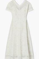 EMBROIDERED LINEN DRESS