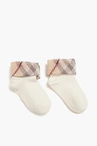 Two Piece Cotton Blend Socks Set Two Piece Cotton Blend Socks Set