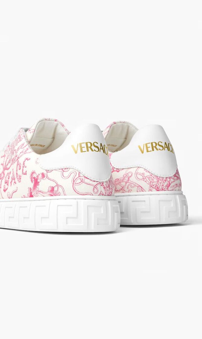 SNEAKER BAROCQUE UNDERWATER PRINT FABRIC FREE BIO FABRIC