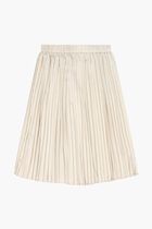 Logo Pleated Skirt