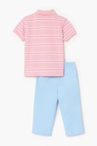 Organic Cotton Mini Pique Pyjama Gift Set