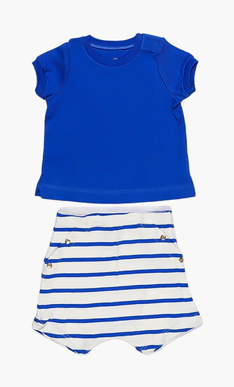 2-Piece Striped Baby Set