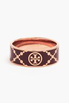 T Monogram Enamel Ring