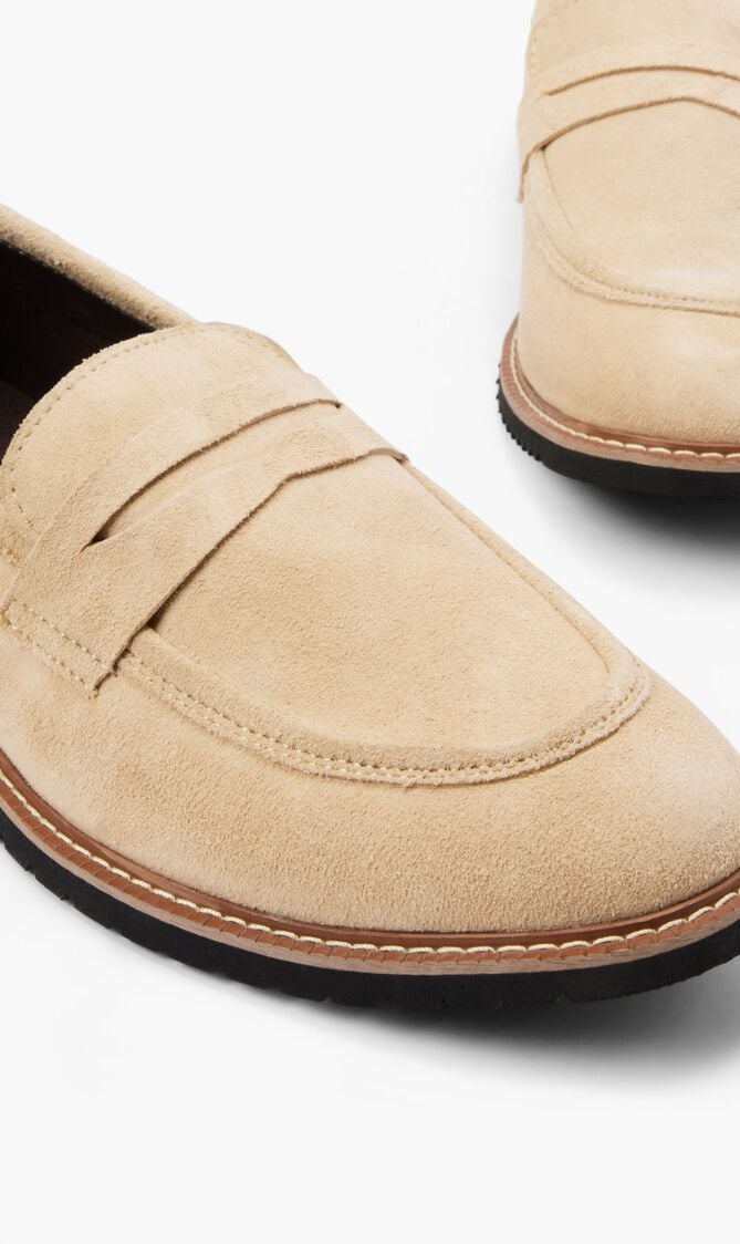 Suede Leather Loafers
