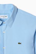 Slim Fit Stretch Cotton Poplin Shirt