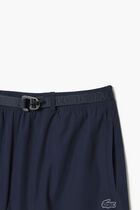 Quick Dry Logo Stripe Swim Trunks