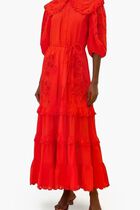Humming Bird Richelieu Maxi Dress