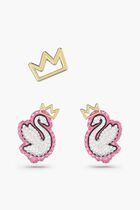 Pop Swan Stud Earrings