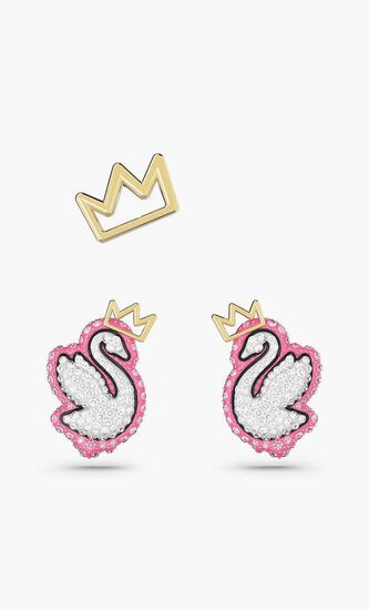 Pop Swan Stud Earrings