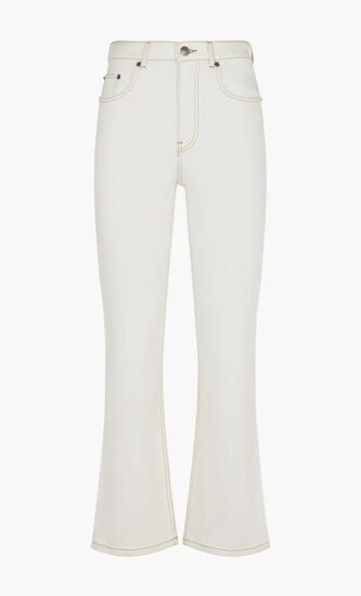Cropped Flare Jeans