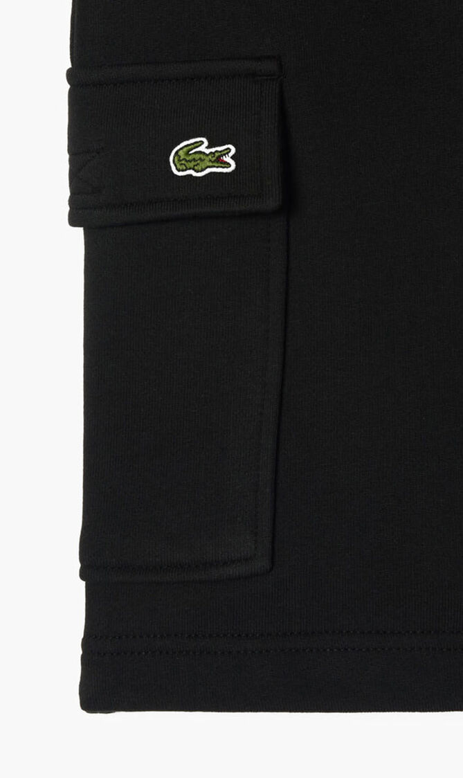 Brushed Cotton Fleece Cargo Shorts