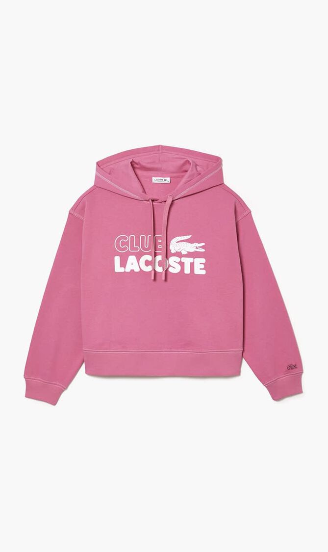 Texture Print Hoodie