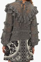 Ruffles Knit Sweater