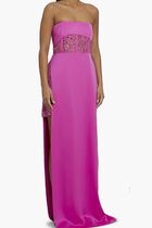 Crepe Lace Gown