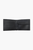 Logo Plaque Leather Wallet