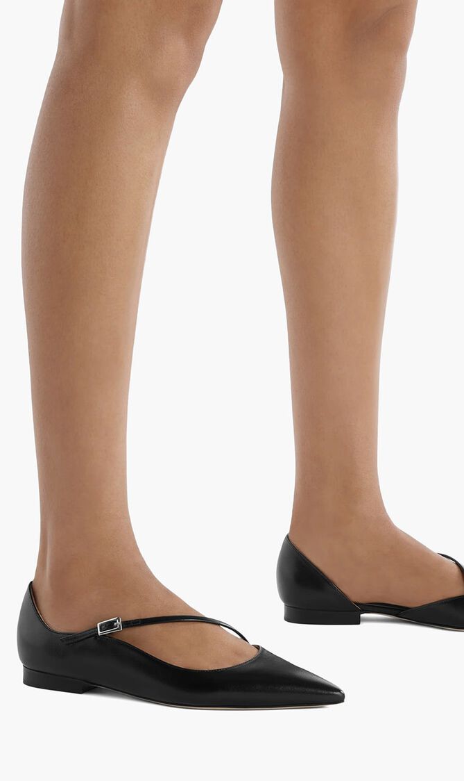 Leather Flat Pumps