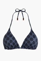 FLEUR MAILLOT DE BAIN CR24 MONOGRAM JERSEY BLEU MARINE