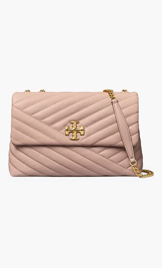 KIRA CHEVRON CONVERTIBLE SHOULDER BAG