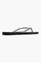 Slim Square Logo Flip Flops
