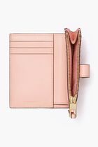 T Monogram Leather Bi-fold Wallet