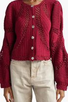 Flower Crochet Cardigan