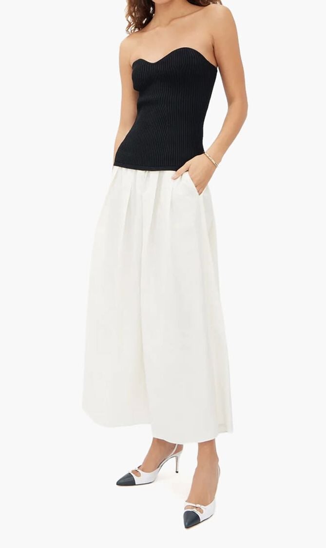 CAROLINE LEATHER FLAT - 75 MM