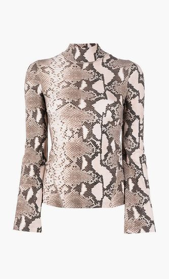 PHYTON PRINTED FLUID JERSEY FL