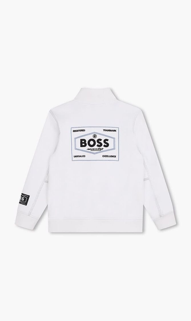 Short Zip Sweatshirt