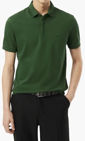 Regular Fit Paris Stretch Pique Polo Shirt