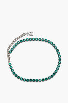 TENNIS ANKLET-EMERALD