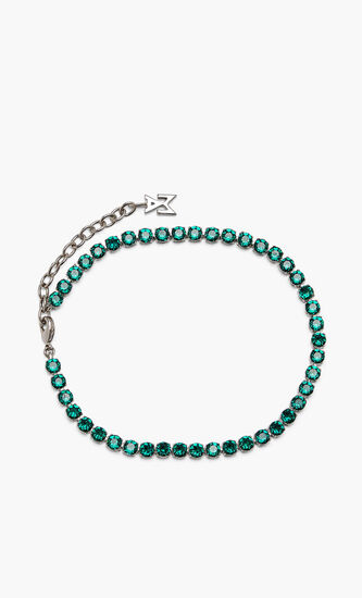 TENNIS ANKLET-EMERALD