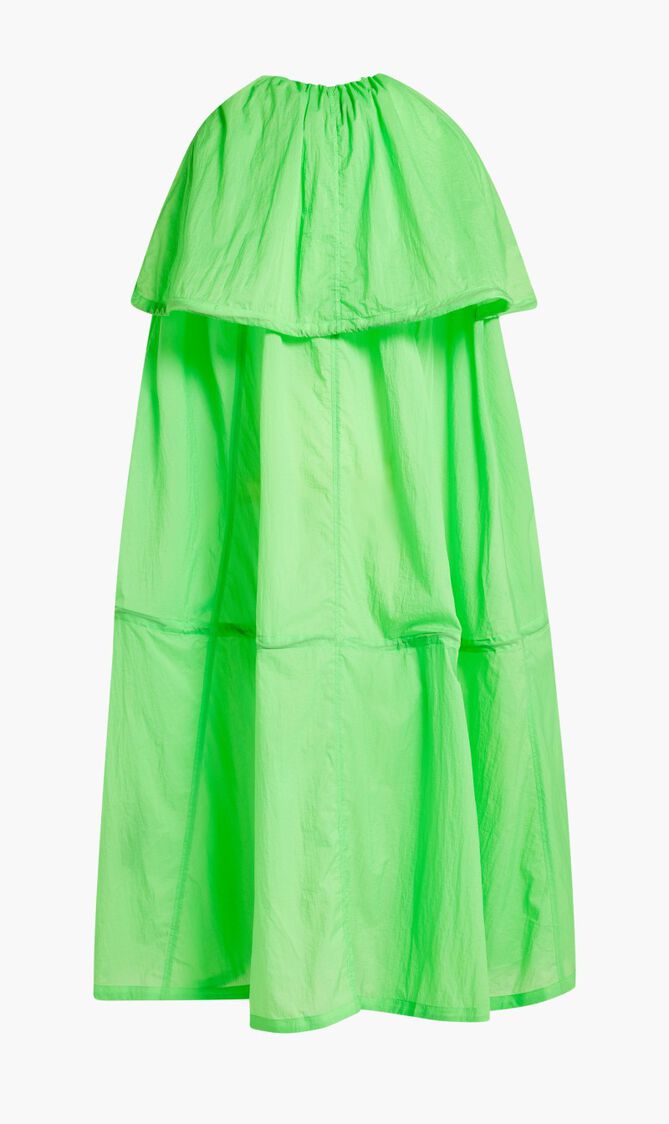 HUN'S PICK VOLUMINOUS RAINCOAT