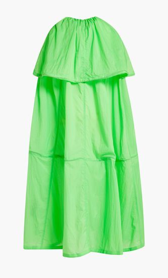 HUN'S PICK VOLUMINOUS RAINCOAT