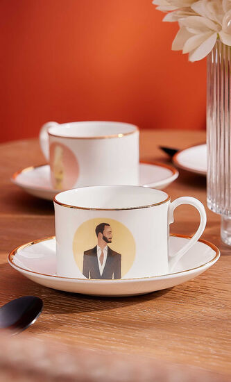 Tom Tea Cup & Saucer