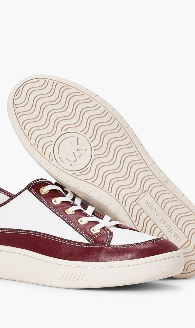 Shea Two Tone Faux Leather Sneakers