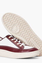 Shea Two Tone Faux Leather Sneakers