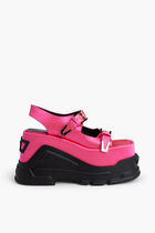 PLAIN DOUBLE PLATFORM SANDAL