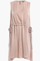 Drawstring Waist Shift Dress