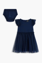 SET SL DRESS+MUSLIN PANTIES_CE