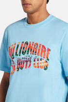 TROPICAL ISLAND FILL ARCH LOGO T SHIRT