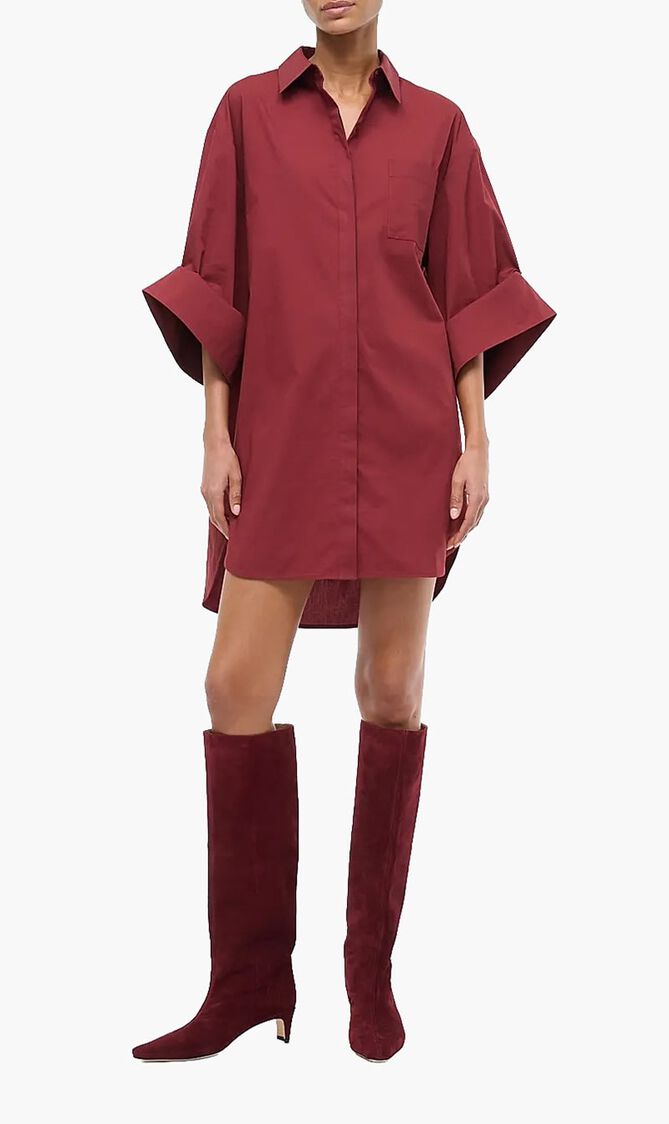 Nico Cotton Poplin Shirtdress