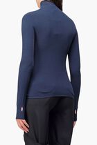 Slick Long Sleeved Mockneck Sweater Slick Long Sleeved Mockneck Sweater