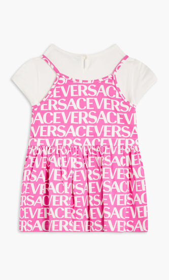 BG DRESS 2 IN 1 JERSEY AO REPEAT VERSACE