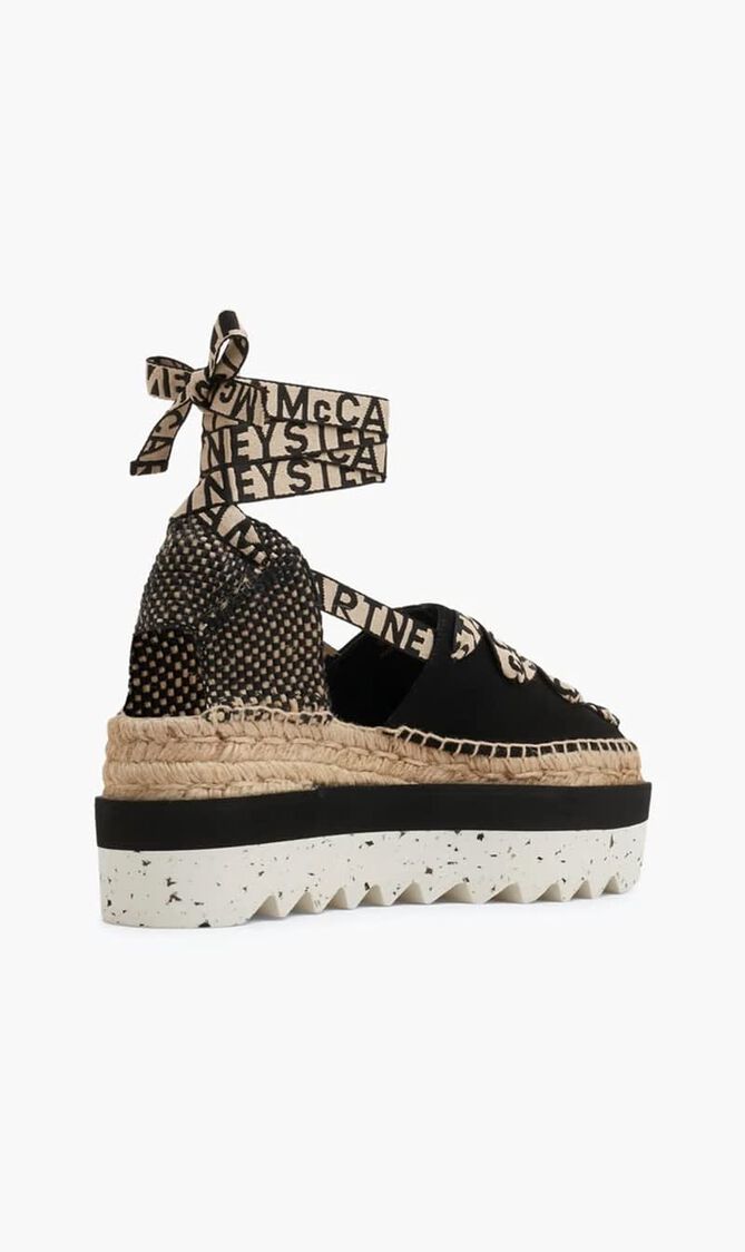 Gaia Canvas Wedge Espadrilles