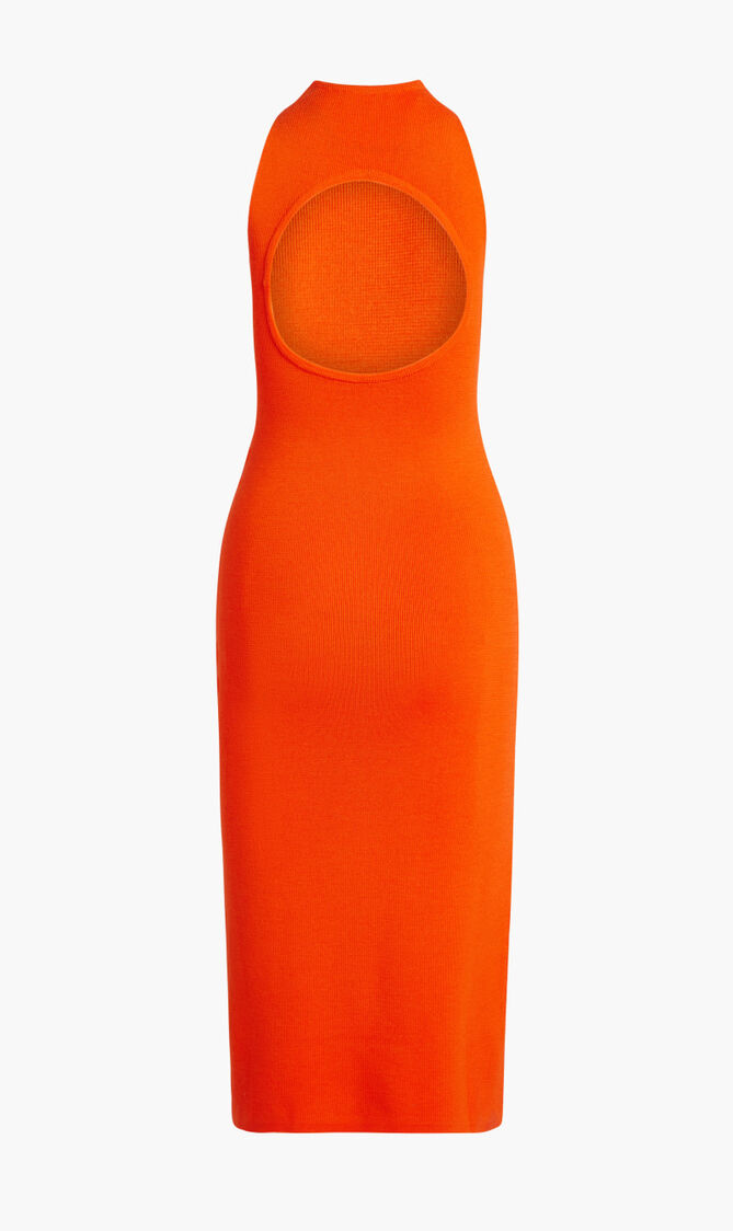 Sleeveless Wool Dress