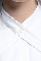 POPLIN CROSS BELT SHIRT WHITE NO COLOR